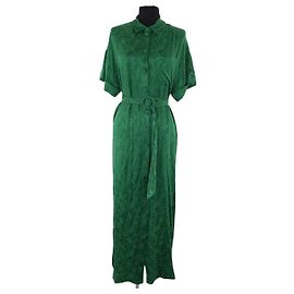 Robe en viscose verte SéZane Vert