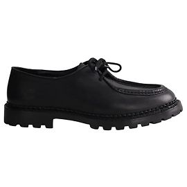 Scarpe stringate Saint Laurent in pelle nera Nero