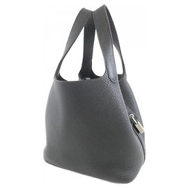 Hermès Hermes Picotin Lock PM Handbag Black