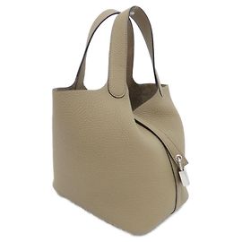 Hermès Hermes Picotin Lock PM Handbag Beige
