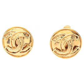 Orecchini a clip Chanel Coco Mark D'oro