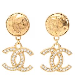 Brincos Chanel Coco Mark Swing Dourado Outro