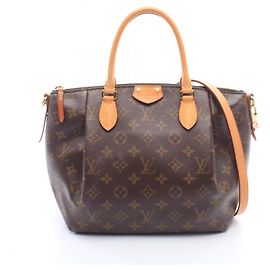 Louis Vuitton Turenne PM Monogram Handbag Brown