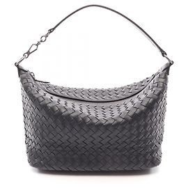 Sac à main Bottega Veneta Intrecciato Noir