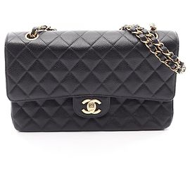 Sac à épaule Chanel Matelassé Double Flap Noir