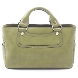 Céline Celine Boogie Bag Handtasche Grün