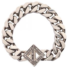 Bracciale con charm argentato Christian Dior Argento