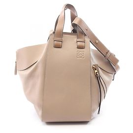 Borsa 2-Way Loewe Hammock Medium Marrone Beige