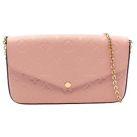 Louis Vuitton Pochette Felicie Monogram Empreinte Rosa