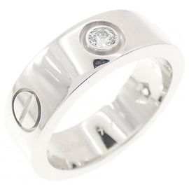 Cartier Love Half-Diamond Ring Other