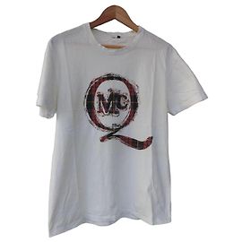 Camiseta Alexander McQueen Blanca Estampado MC Blanco Multicolor