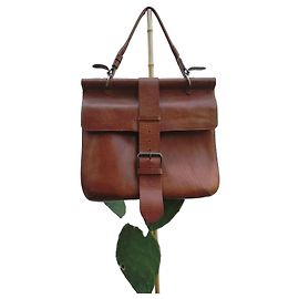 Borsa a tracolla Dries Van Noten in pelle marrone Marrone