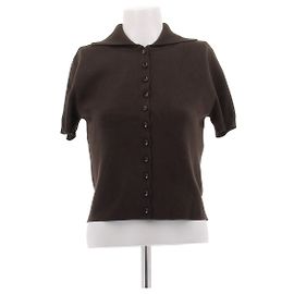 Magda Butrym Dunkelbrauner Cardigan Braun