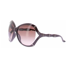 Gucci Gafas de sol Bamboo marrones Castaño
