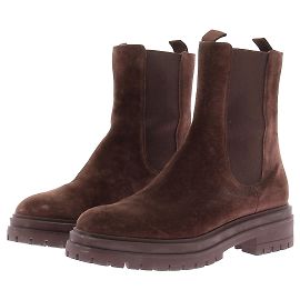 Gianvito Rossi Bottes CHESTER en marron Marron
