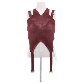 Autre Marque Top bordeaux en viscose DION LEE Bordeaux