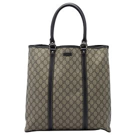 Sac cabas vertical Gucci Beige GG Supreme Joy Beige
