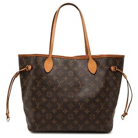 Louis Vuitton Brown Monogram Neverfull MM Brown