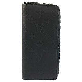 Carteira Longa Louis Vuitton Monogram Shadow Preto