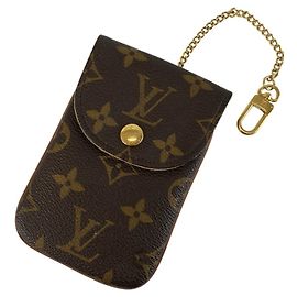 Louis Vuitton Monogram Etui Telephone MM Pouch Marron Monogramme
