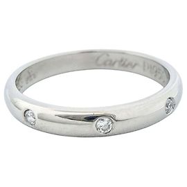 Cartier 1895 Platinum Band Ring Other