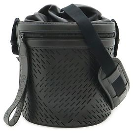 Sac seau à cordon Bottega Veneta Noir