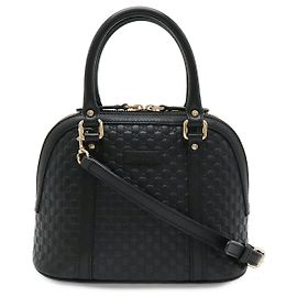 Borsa Gucci Micro Guccissima Nero