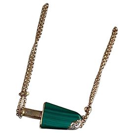 Bracciale Bulgari Gelati in oro rosa 18k malachite e diamanti D'oro