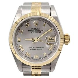 Rolex Datejust Combination Women's Watch Yellow