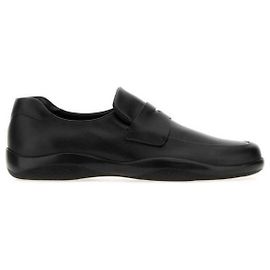 Prada Mocassini in pelle Toblack Nero