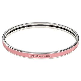 Hermès Bracciale rigido da donna in Rose Fever Rosa