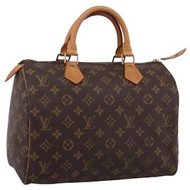 Bolso de mano LOUIS VUITTON Monogram Speedy 30 M41526 LV Auth 197697V Monograma