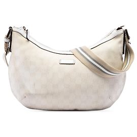 Beige Gucci GG Canvas Web Crossbody Beige