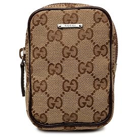 Bolsa para cigarros Gucci GG Canvas Bege Bege