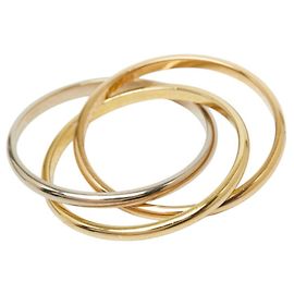 Cartier Trinity Ring aus Rosé Weiß und Gelbgold Pink Weiß Gelb