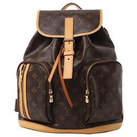 Louis Vuitton Sac à Dos Bosphore Monogram Canvas Backpack in Brown M40107 Brown