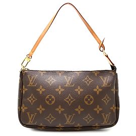 Louis Vuitton Pochette Accessoires Shoulder Bag Marrom