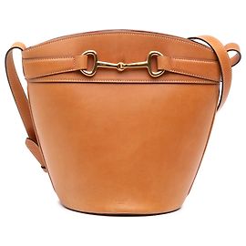 Céline Sac seau Crecy en cuir marron Celine Marron