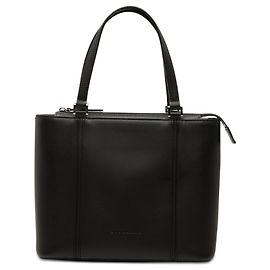Burberry Handtasche aus schwarzem Leder Schwarz