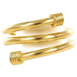 Autre Marque Anello fede in oro giallo 18K e diamanti D'oro