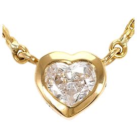 Autre Marque Collier en or jaune 18K avec diamant Doré