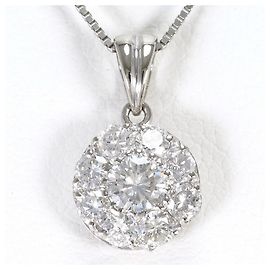Autre Marque Collana in platino PT900 e diamanti Altro