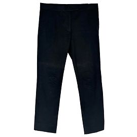 Joseph Straight-Leg Hose aus schwarzer Viskose Schwarz