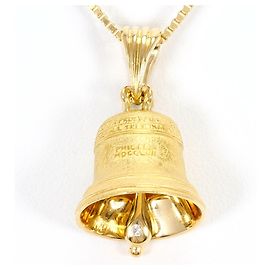 Autre Marque Collier en or jaune 18K avec diamant Doré