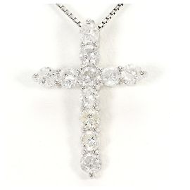 Autre Marque Collier en platine et diamants Autre