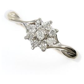 Autre Marque Platin-Ring mit Diamant Andere