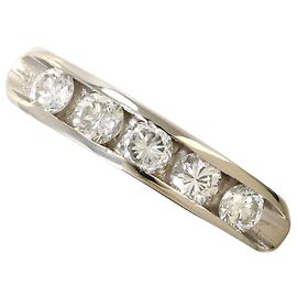 Autre Marque Platin-Diamant-Bandring Andere