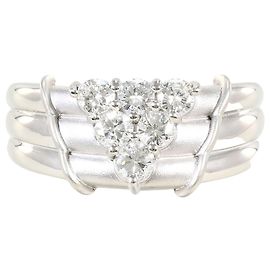 Autre Marque PT900 Platin-Diamant-Bandring Andere