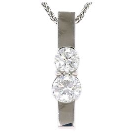 Autre Marque Collier en platine et diamants Autre