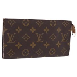 LOUIS VUITTON Monogram Bucket PM Accessory Pouch LV Auth 191968 Monogram
